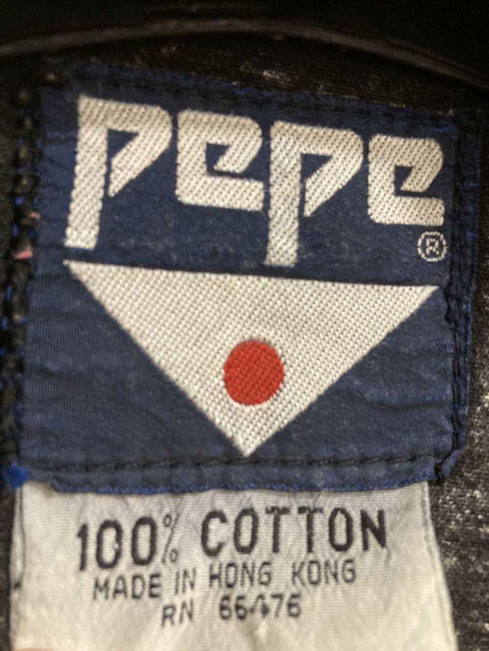 Vintage Black Acid Washed Denim Vest (Great condi… - image 3