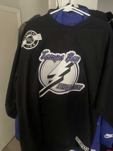 Tampa Bay Lightning hockey jersey men's XL extra large white blue Pro  Player