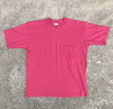 Gap × Vintage VTG 90s Gap Hot Pink Pocket Tee M - image 1