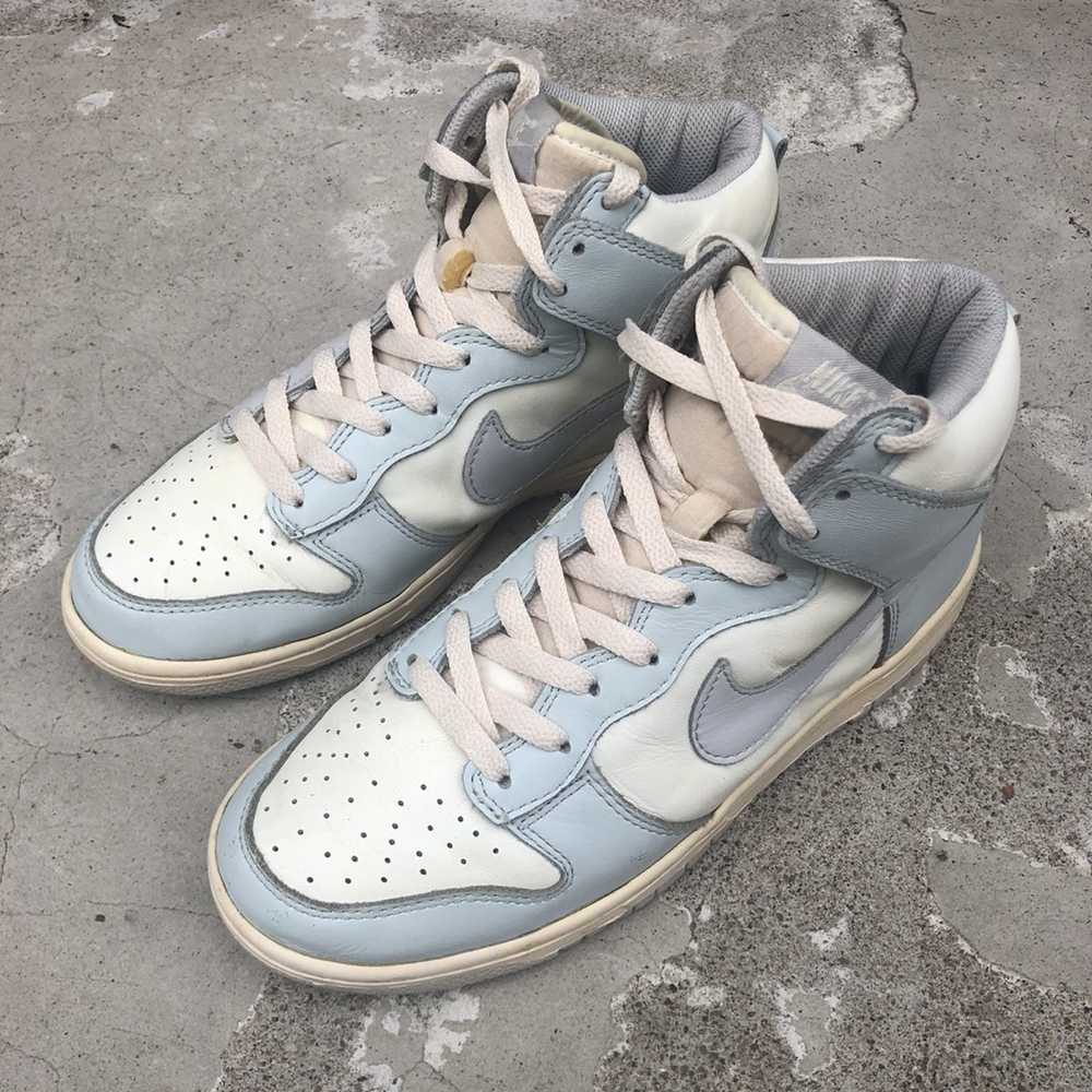 Nike Dunk High Vntg Sail | Neutral Grey-Natural - image 1