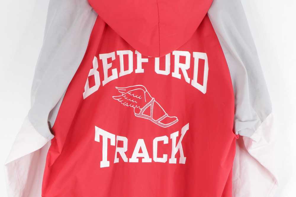 Vintage Vintage 80s Bedford Track and Field Hoode… - image 9