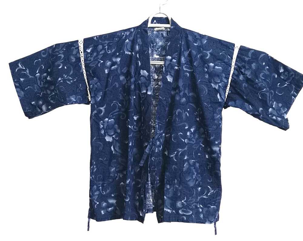 Indigo × Japanese Brand × Kimono Japan Dragon Kim… - image 1