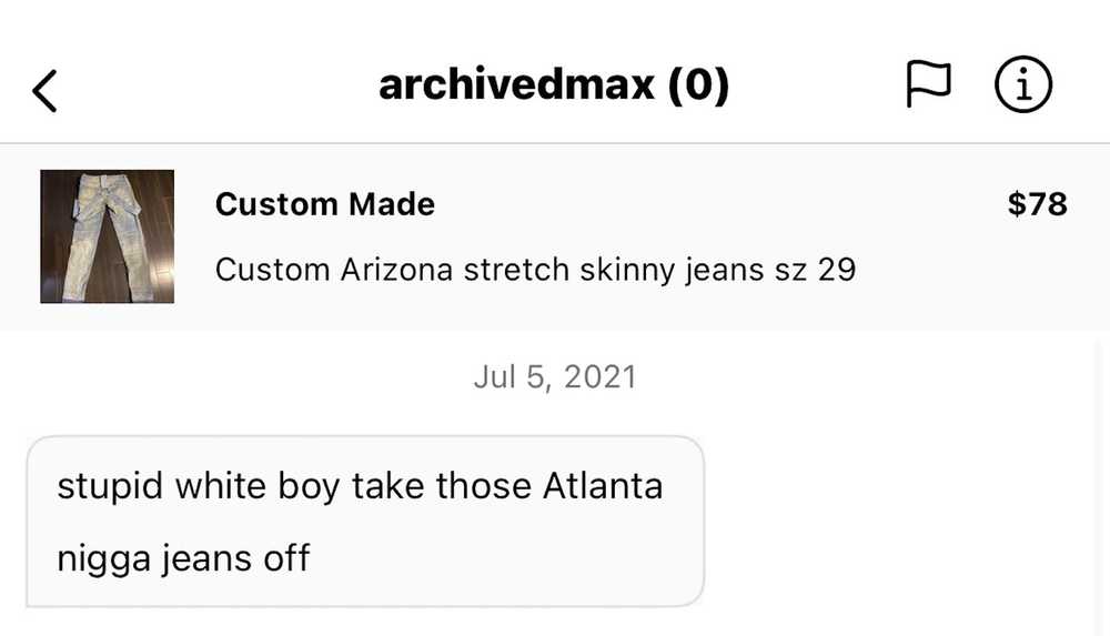 Custom Custom Arizona stretch skinny jeans sz 29 - image 8