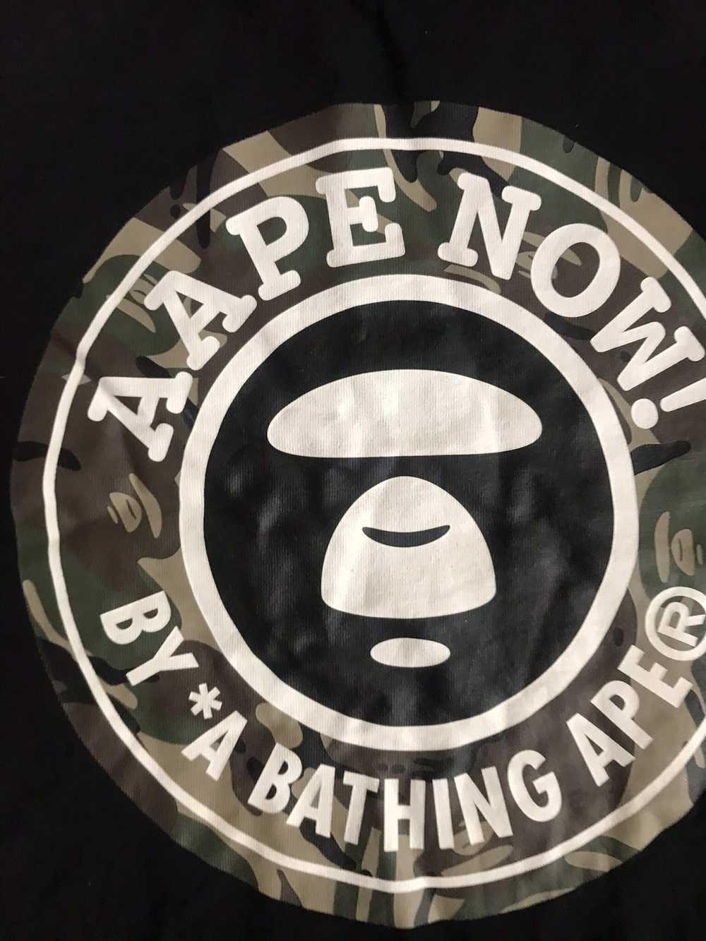 Aape BAPE AAPE Camo Logo T-Shirt size S - Gem