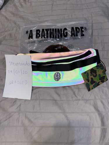 Brandnew‼️ BAPE 1st Camo Waist Bag (Green) & Supreme X Lacoste