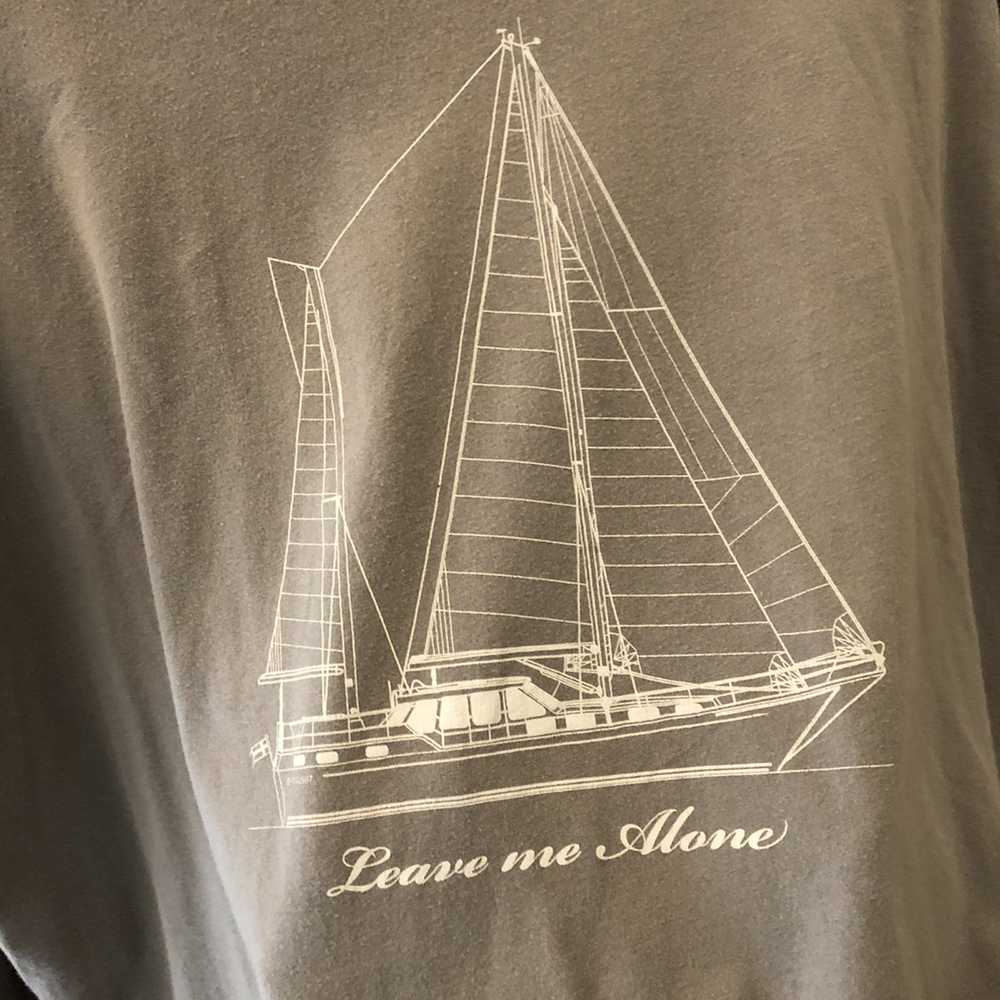 A.P.C. APC Leave Me Alone Boat Tee - image 2