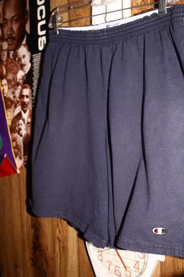 Vintage 90s Champion Shorts (Navy Blue)