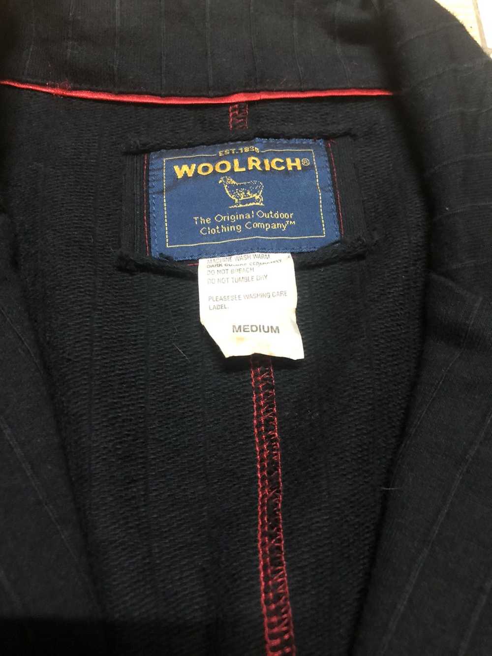 Vintage × Woolrich Woolen Mills Nice Stripes Blac… - image 4