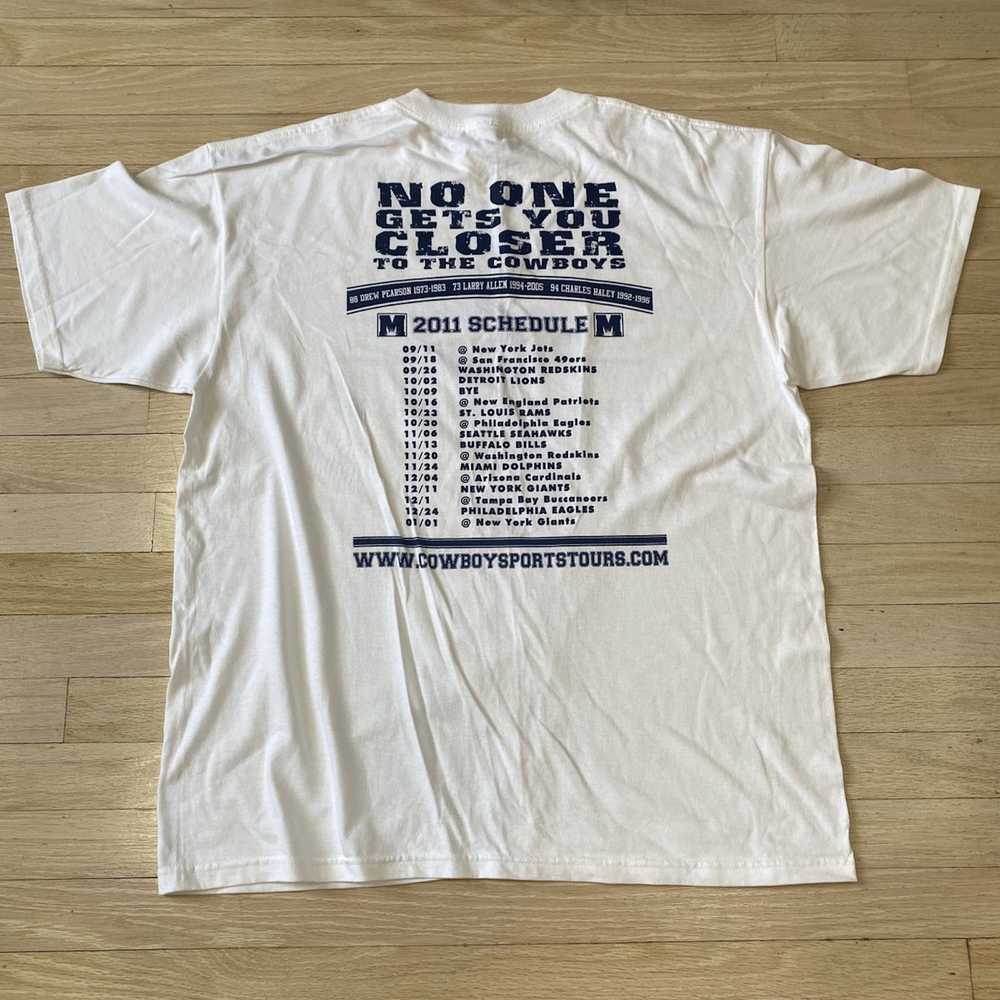 Anvil × NFL Dallas Cowboys 2011 2012 season t-shi… - image 3