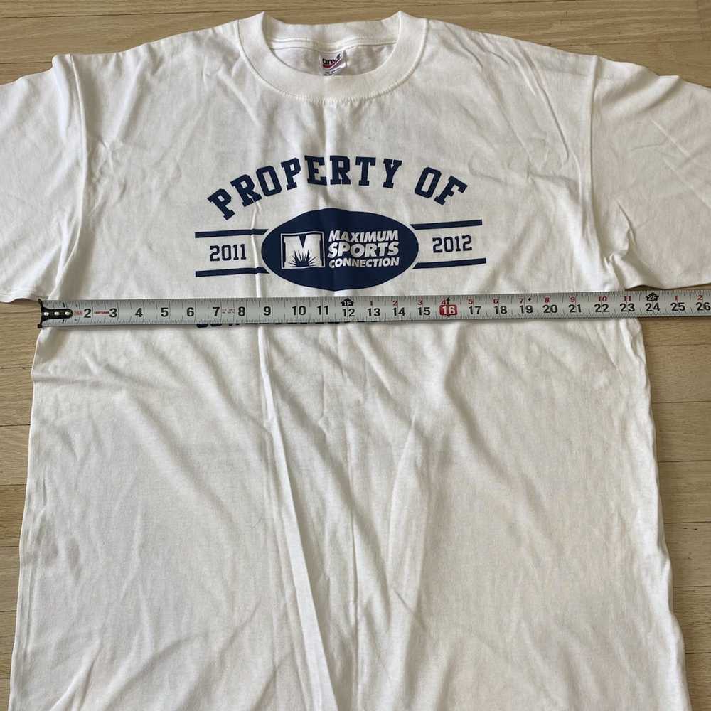 Anvil × NFL Dallas Cowboys 2011 2012 season t-shi… - image 4