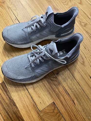 Adidas Womens Ultra Boost X BB6155 Grey Blue Running Shoes Lace Up Size 8.5