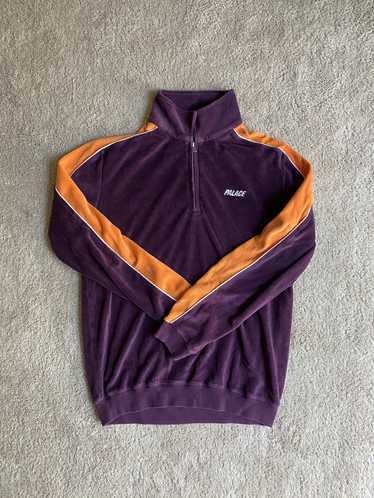Palace Palace Velour Pull Over Half Zip