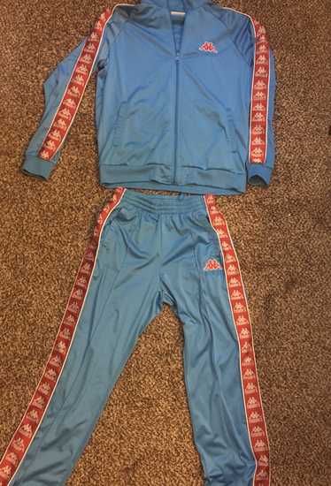 Kappa Kappa Vintage Sport Pants Jacket Tracksuit B