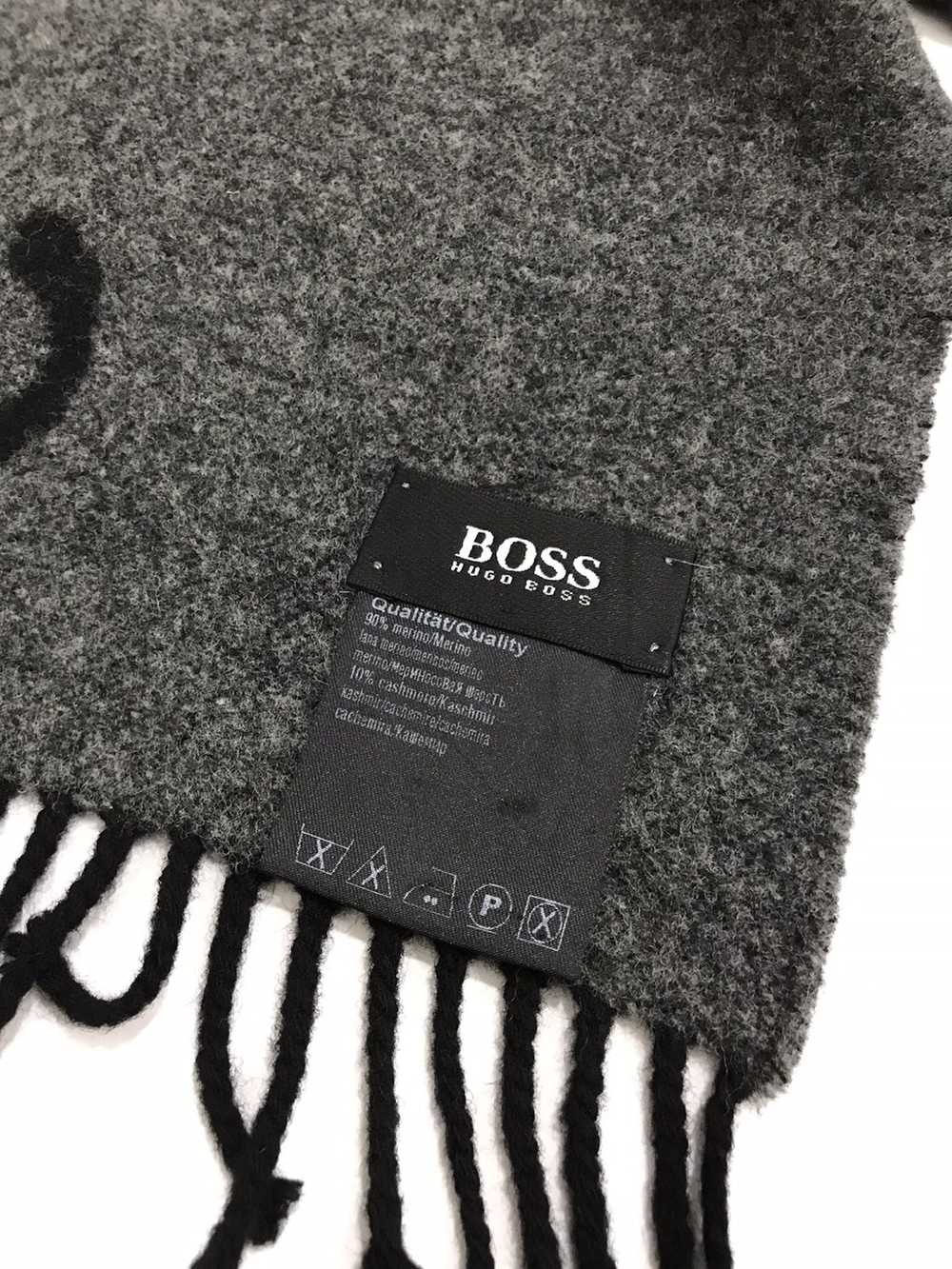 Hugo Boss Hugo boss scarf muffler big text boss h… - image 5