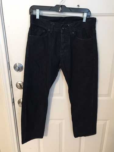 Armani Exchange J66 Button Fly Cropped Jeans