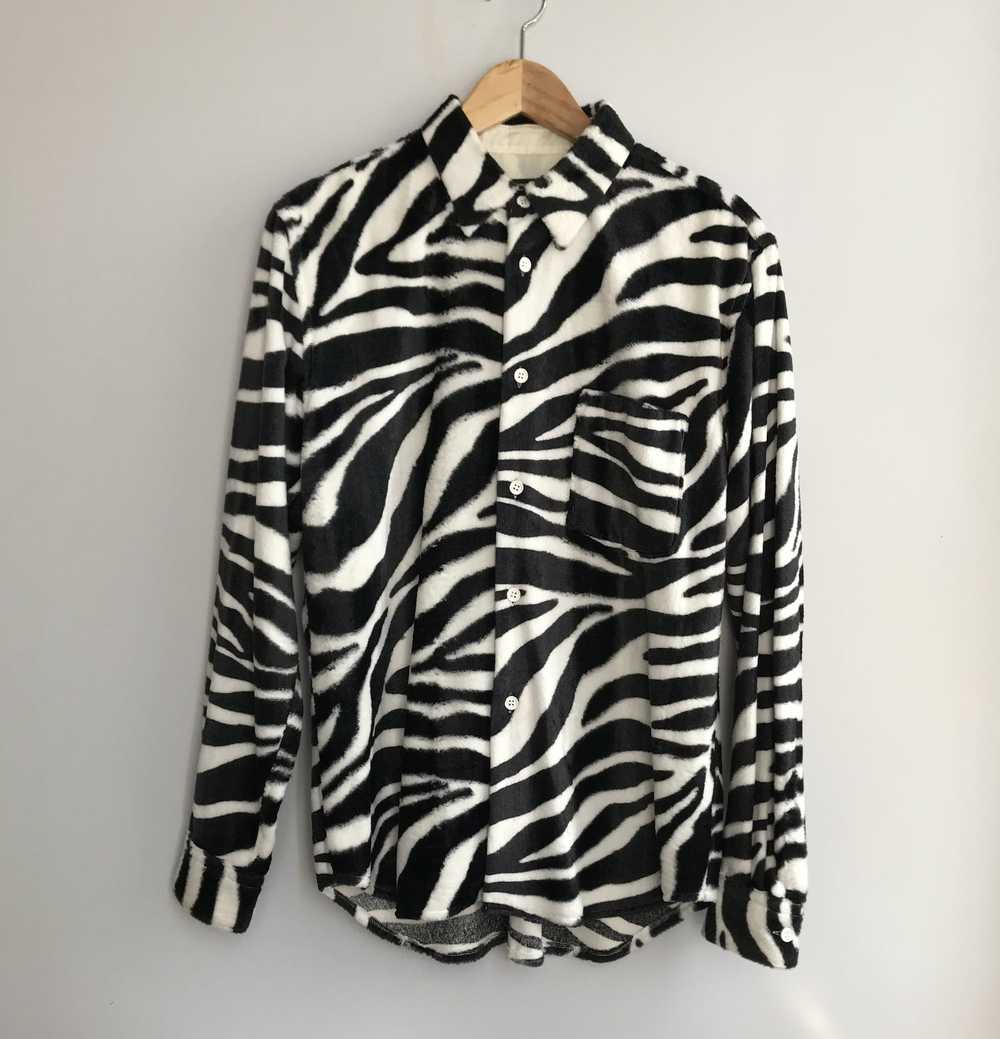 Comme Des Garcons Homme Plus Zebra pile shirt - image 1