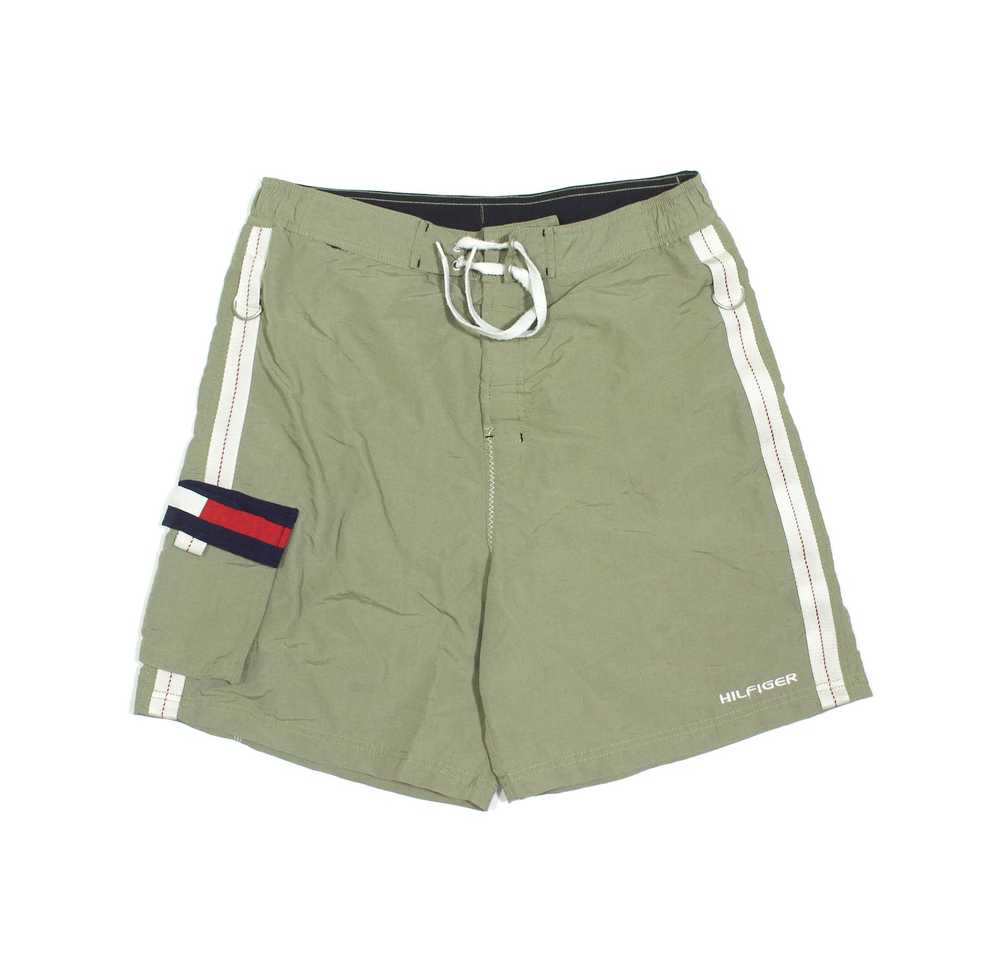 Tommy Hilfiger 90S Logo Nylon Cargo Pocket Swim S… - image 1