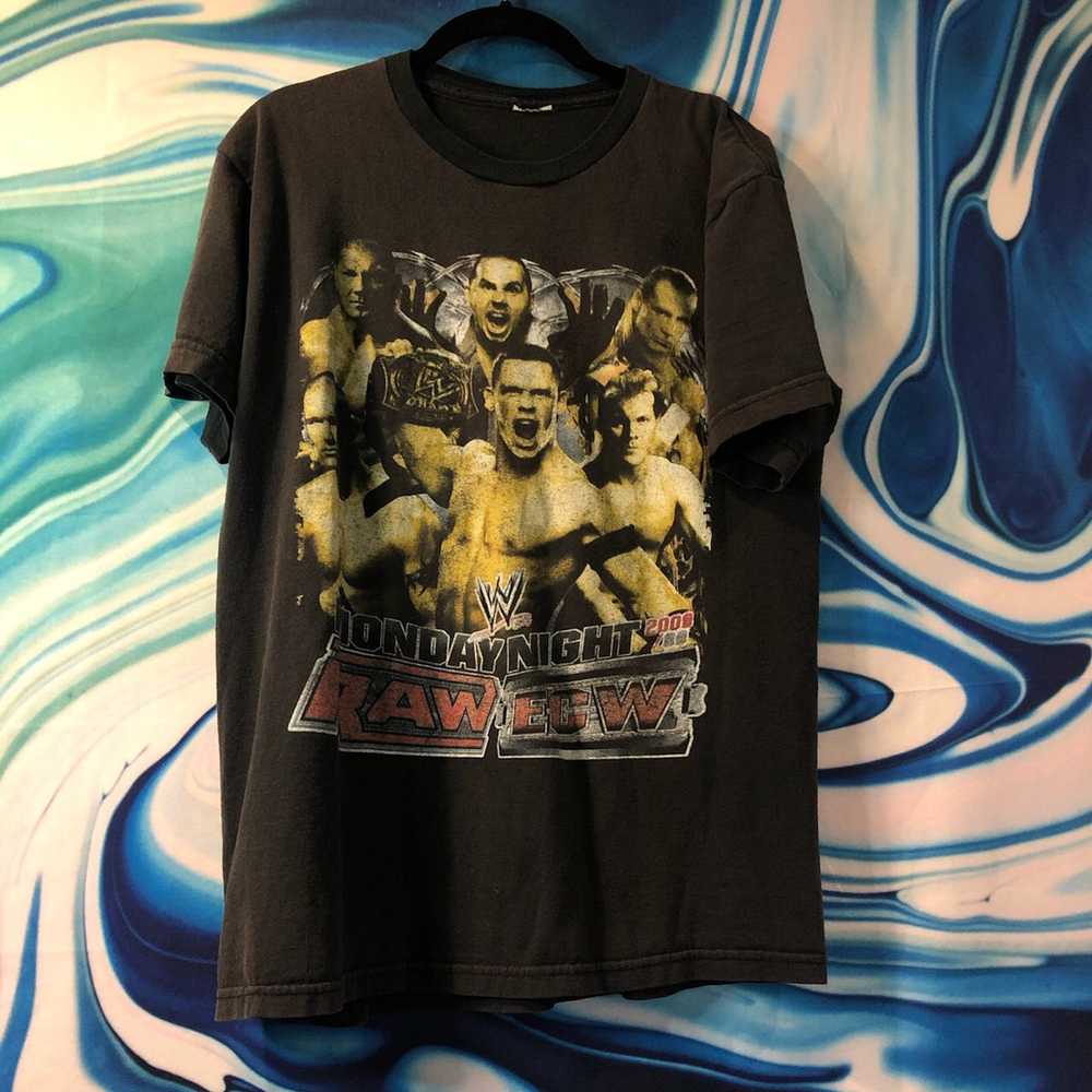 Vintage 2008 WWE Monday Night Raw shirt - image 2