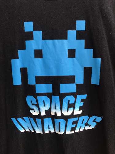 Exclusive Game × Movie Space invaders shortsleeve… - image 1