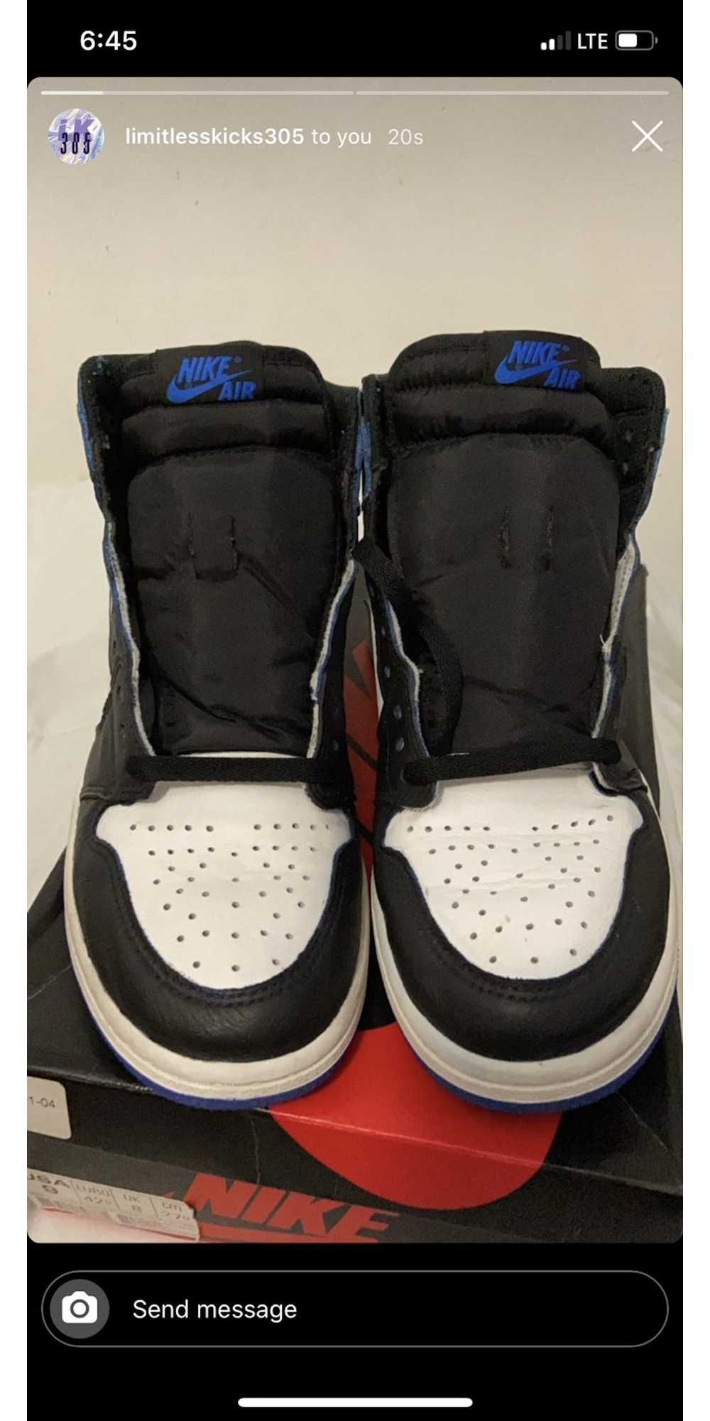 Jordan Brand Air Jordan 1 Retro High OG Game Roya… - image 9