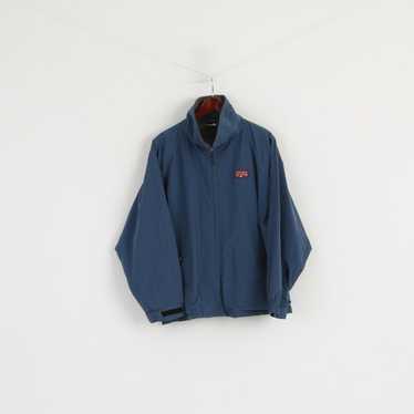 Puma Puma Men L Jacket Blue Nylon Perform 360 Ful… - image 1