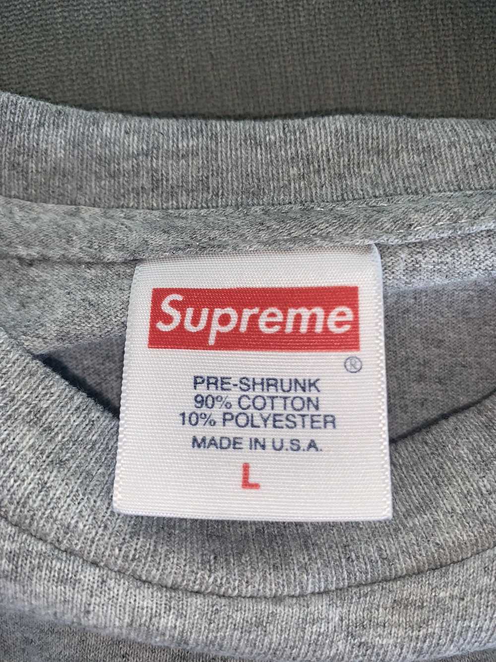 Supreme Supreme Gonz Tee Heather Grey - image 3