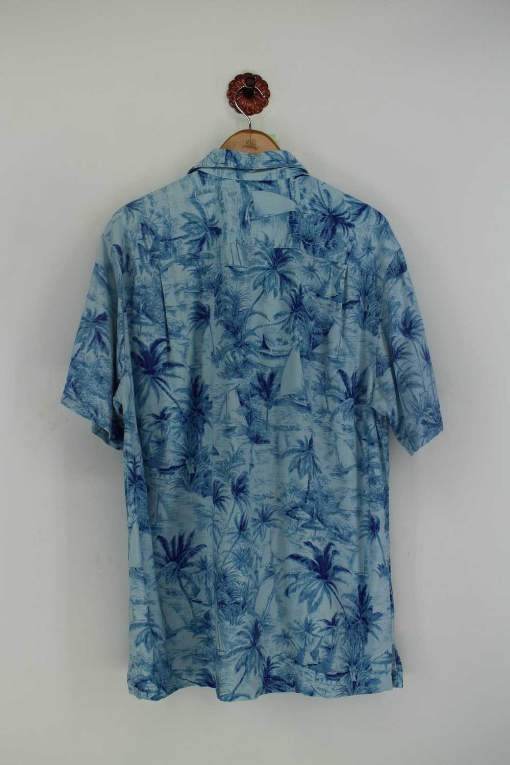 Aloha Wear × Caribbean × Hawaiian Shirt Vintage 9… - image 4