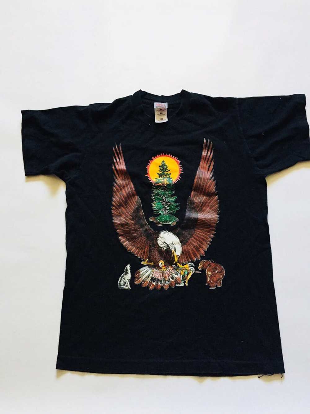 Vintage Vintage Eagle Native Freedom Bird The Pea… - image 1