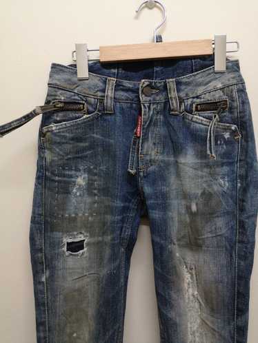 Distressed Denim × Dsquared2 × Very Rare Dsquared2