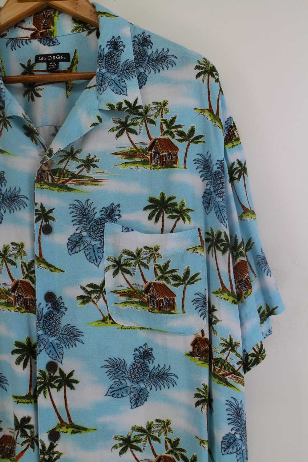 Aloha Wear × George × Hawaiian Shirt Vintage HAWA… - image 2