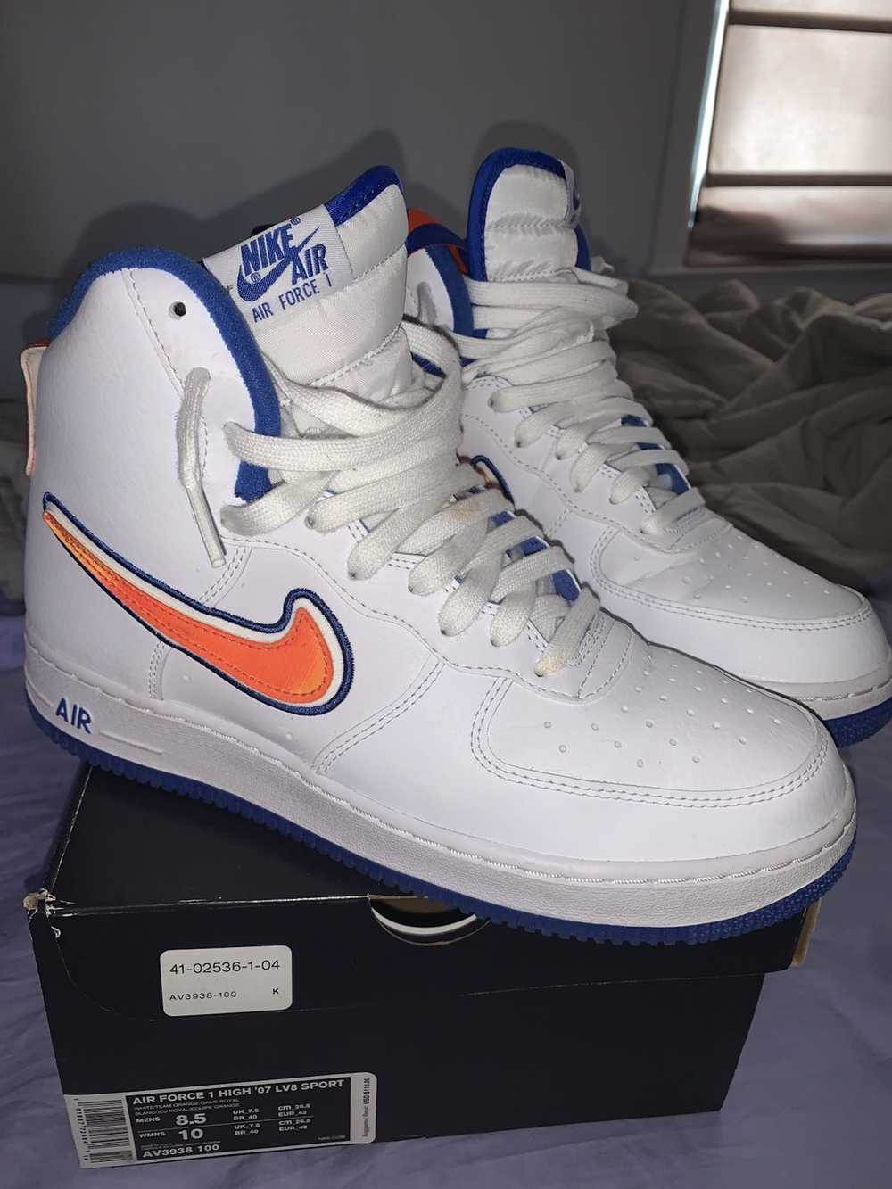 Nike Air Force 1 High 07 LV8 Sport Knicks 2018 - image 1