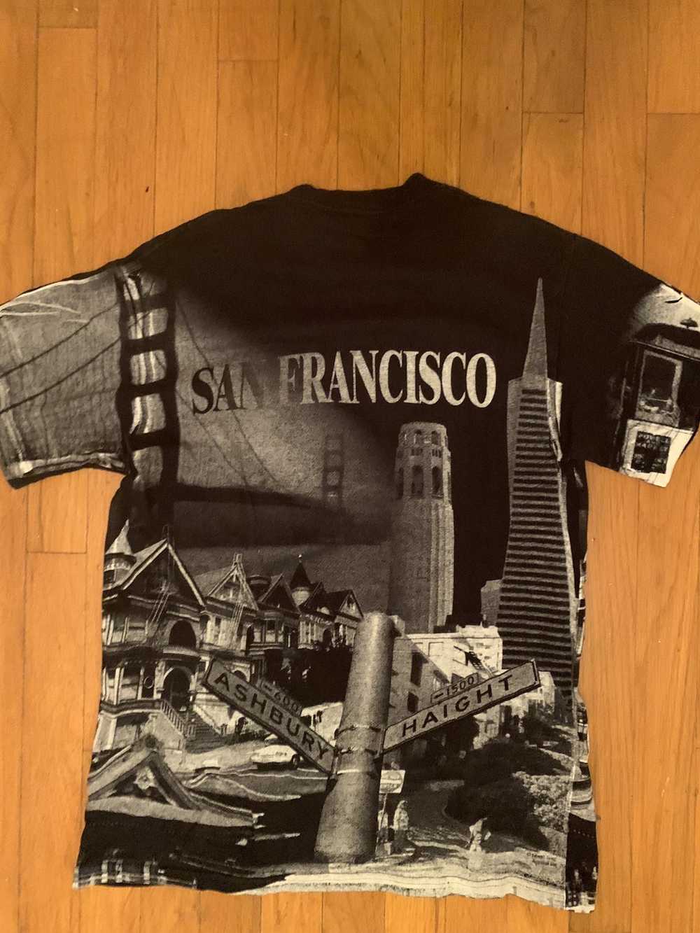 Vintage Vintage San Francisco all over print t sh… - image 2