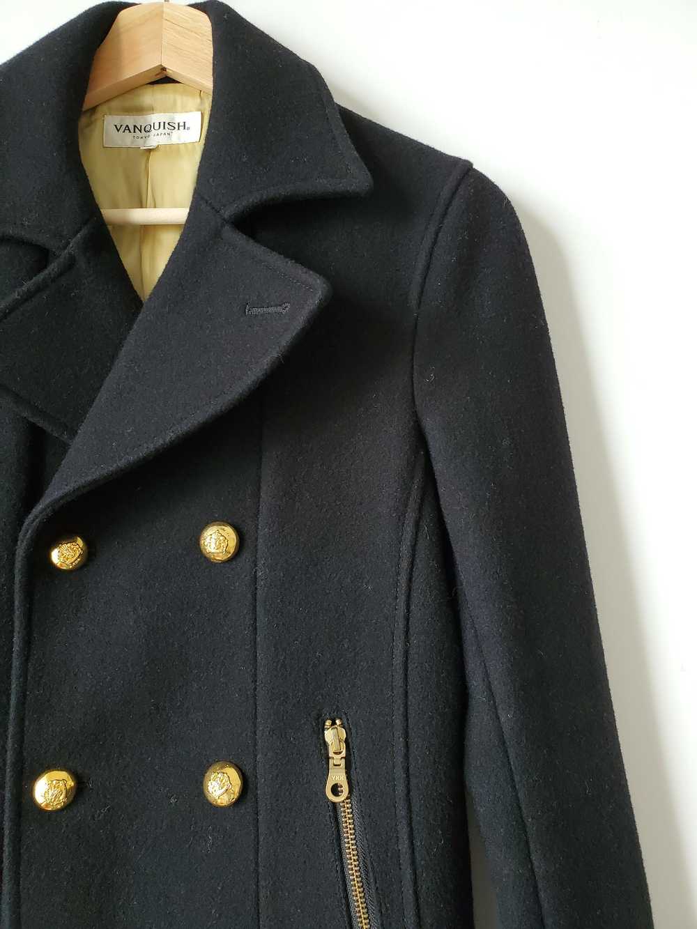 Vanquish Gold button peacoat - image 2