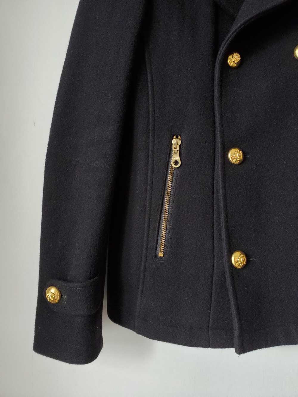 Vanquish Gold button peacoat - image 3