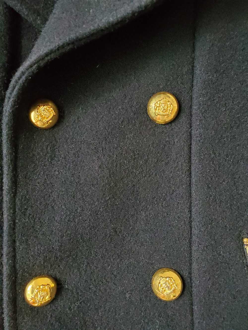 Vanquish Gold button peacoat - image 4