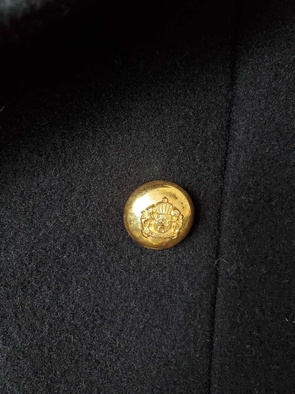 Vanquish Gold button peacoat - image 5