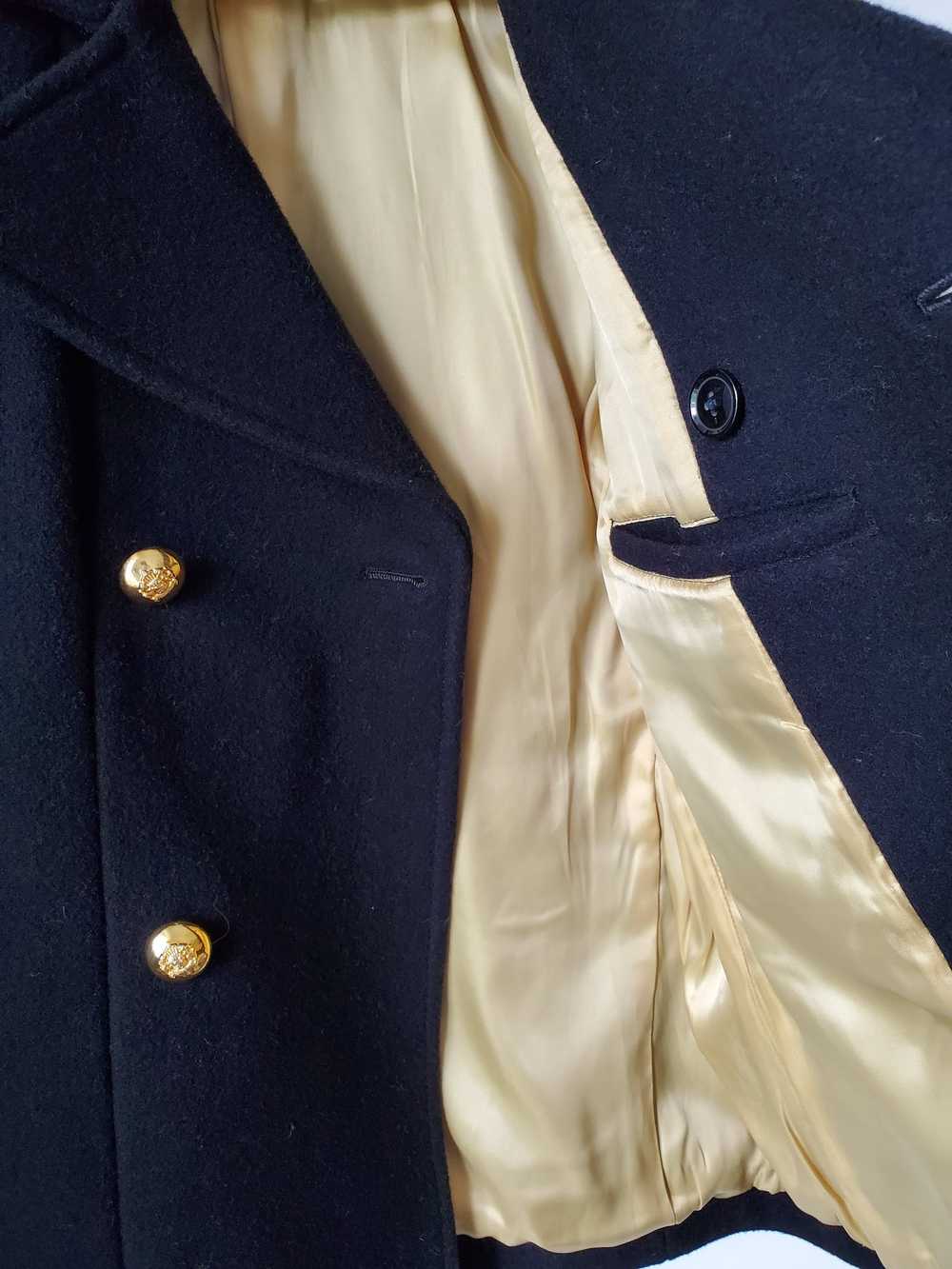 Vanquish Gold button peacoat - image 8