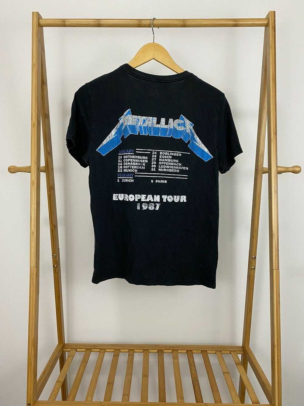 Band Tees × Metallica Metallica European Tour 198… - image 2
