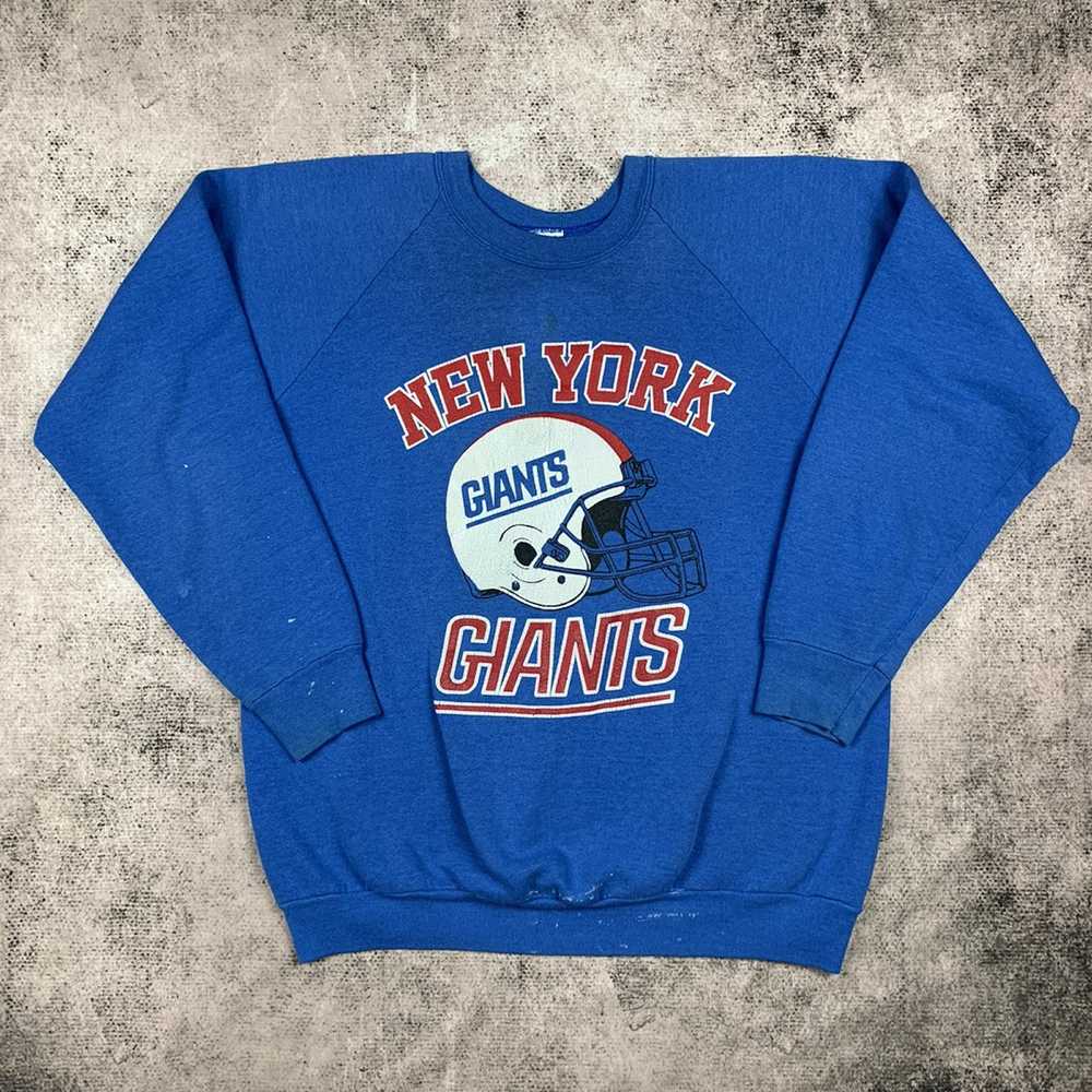 Abercrombie & Fitch New York Giants Graphic Crew Neck Sweatshirt