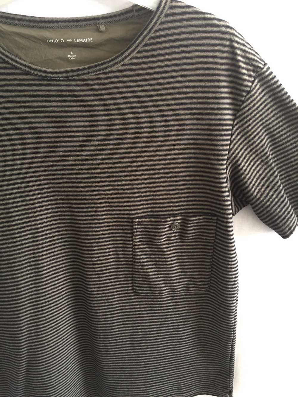 Lemaire Lemaire X Uniqlo Stripes Single Pocket St… - image 4