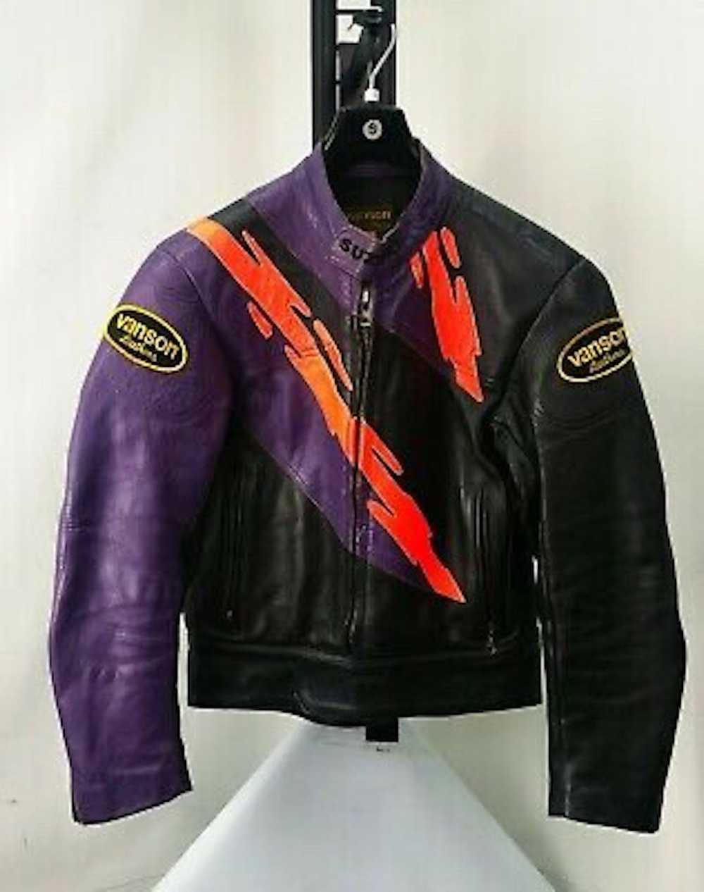 Leather Jacket × Vanson Leathers × Vintage Ultra … - image 1