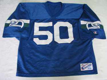 Antigua Seattle Seahawks White Victory Long Sleeve Hoodie, White, 52% Cot / 48% Poly, Size L, Rally House