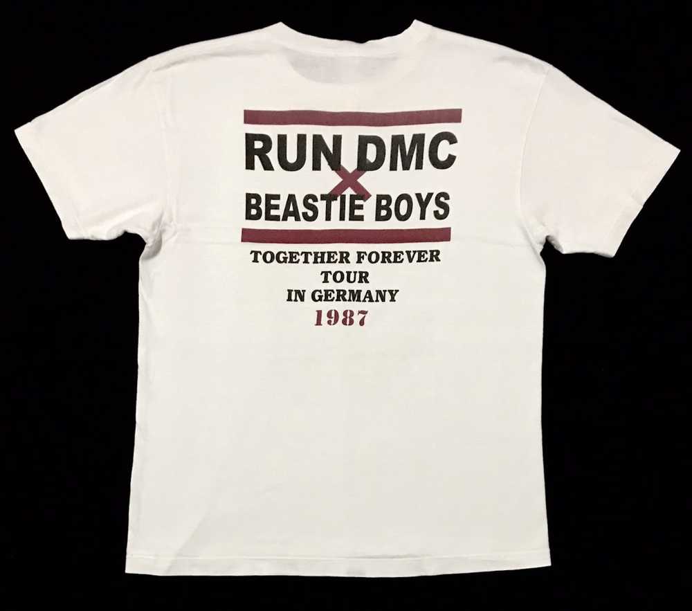 Band Tees × Run Dmc Rare Vintage Run DMC x Beasti… - image 2