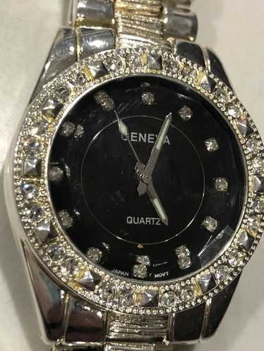 Geneva × Jewelry Silver Geneva watch