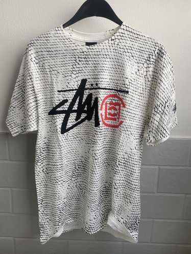 Clot × Stussy Stussy x Clot Year of Snake Tee sign