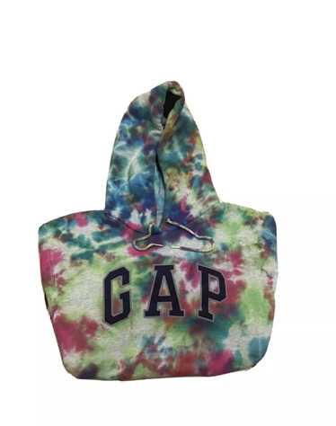 Gap × Vintage VTG 90s Gap Athletic Script Tie Dye… - image 1