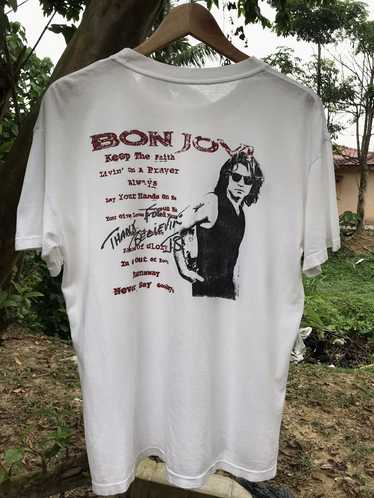 Bon Jovi × Rock Band × Vintage Vintage 90s Bon Jo… - image 1