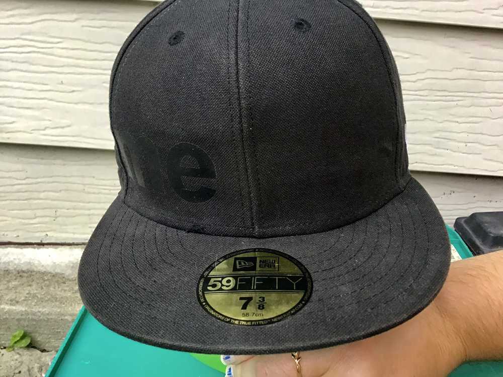 New Era × Supreme Oxford Side Logo 7 3/8 - image 2