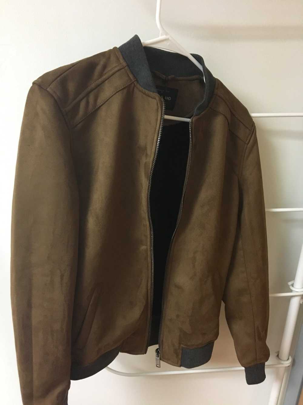 River Island River Island Suede Bomber - image 1