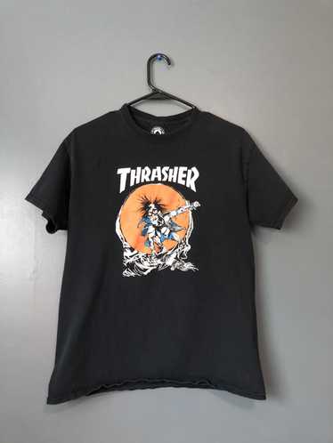 Vintage Thrasher Pushead T-Shirt Size Small Mens Skateboarding